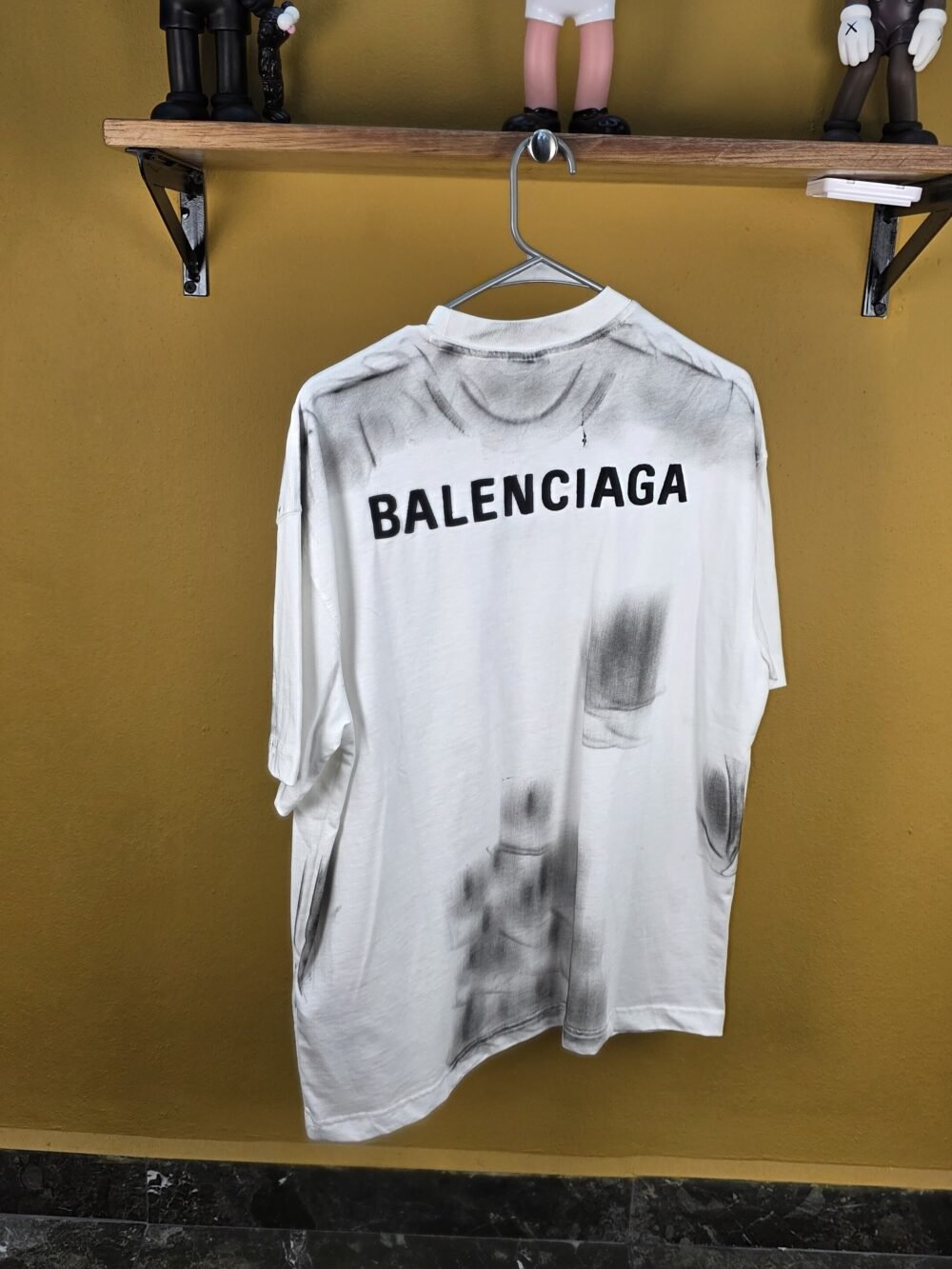 BALENCIAGA WHITE T SHIRT - Image 2